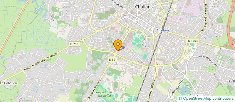localisation de l'entreprise SOCIETE DE GESTION DE PORTEFEUILLE FINANCIERE ET IMMOBILIERE DU MARAIS VENDEEN à CHALLANS