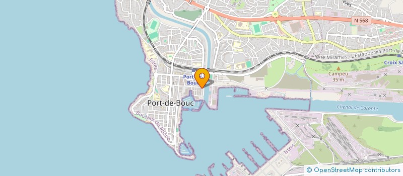 localisation de l'entreprise SOCIETE DE GESTION DE REMORQUEURS à PORT-DE-BOUC