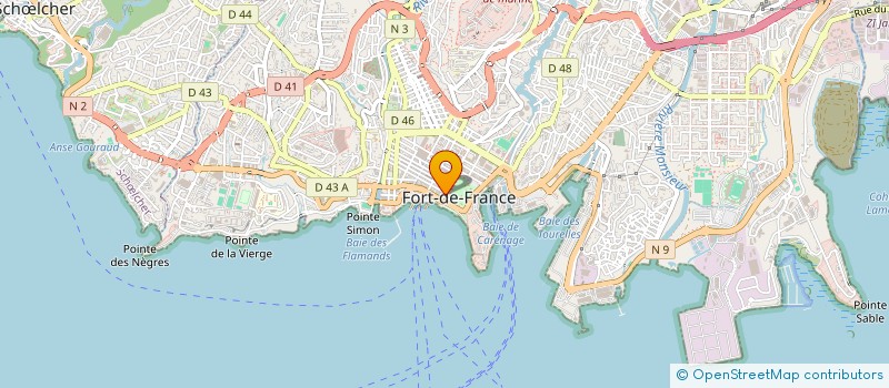 localisation de l'entreprise SOCIETE DE GESTION DE RESTAURATION RAPIDE à FORT-DE-FRANCE