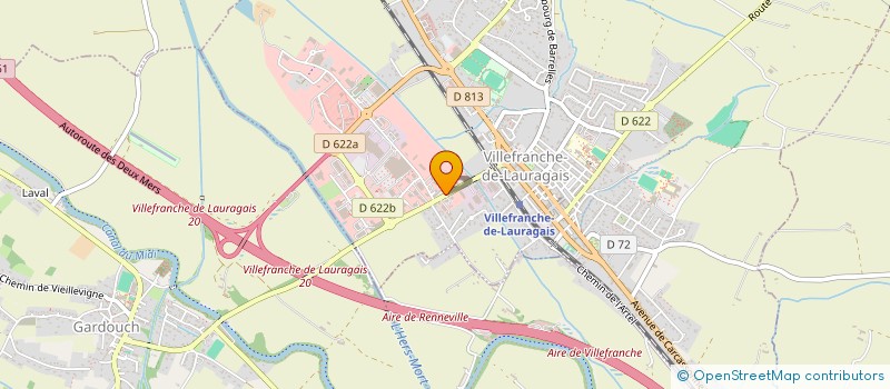localisation de l'entreprise SOCIETE DE GESTION DE STOCKAGE ET SECHAGE à VILLEFRANCHE-DE-LAURAGAIS