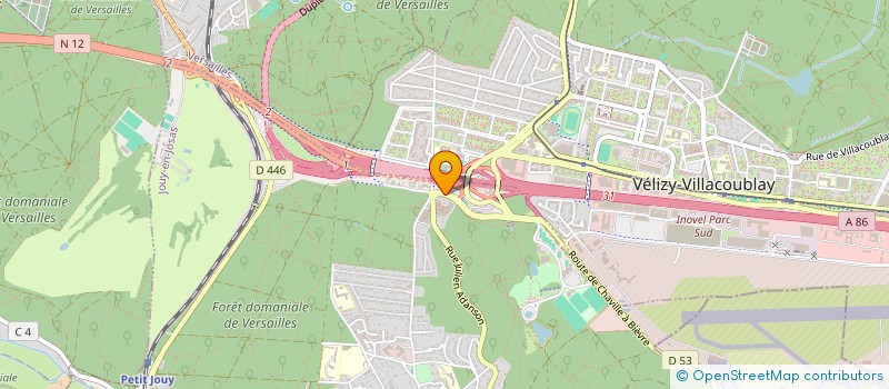 localisation de l'entreprise SOCIETE DE GESTION DES ENTREPRISES à JOUY-EN-JOSAS