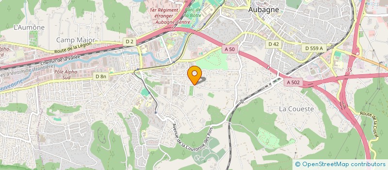 localisation de l'entreprise SOCIETE DE GESTION DES GAVOTS à AUBAGNE