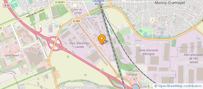 localisation de l'entreprise SOCIETE DE GESTION DES HOTELS ESTORIL à MOISSY-CRAMAYEL