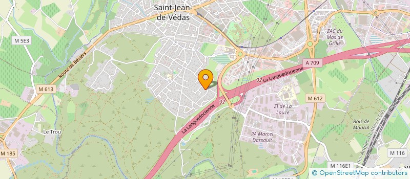 localisation de l'entreprise SOCIETE DE GESTION DES TERRAINS DE SAINT-EDMOND  SAINT-JEAN-DE-VEDAS