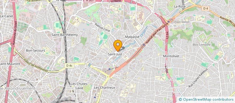 localisation de l'entreprise SOCIETE DE GESTION DU BAR CENTRAL à MARSEILLE