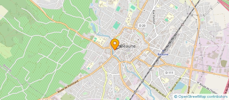 localisation de l'entreprise SOCIETE DE GESTION DU DOMAINE DU CHATEAU DE MEURSAULT à BEAUNE