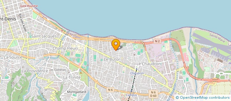 localisation de l'entreprise SOCIETE DE GESTION DU LABORATOIRE D'ANATOMOPATHOLOGIE DE BOURBON à SAINT-DENIS