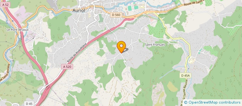 localisation de l'entreprise SOCIETE DE GESTION ET D'INVESTISSEMENT  AURIOL