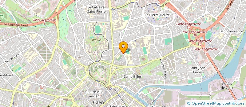 localisation de l'entreprise SOCIETE DE GESTION ET DE PARTICIPATION à CAEN