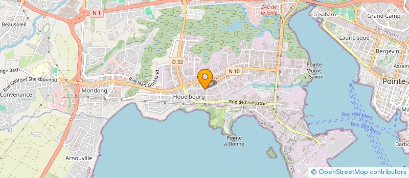 localisation de l'entreprise SOCIETE DE GESTION ET DE REDEPLOIEMENT COMMERCIALES MOBILE à BAIE-MAHAULT