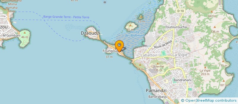 localisation de l'entreprise SOCIETE DE GESTION ET DE REPRESENTATION DE MAYOTTE à DZAOUDZI