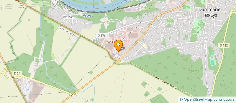 localisation de l'entreprise SOCIETE DE GESTION ET DE RESTAURATION à DAMMARIE-LES-LYS