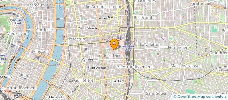 localisation de l'entreprise SOCIETE DE GESTION ET DE TRANSMISSION D'AGENCES DE LA REGION SUD à LYON