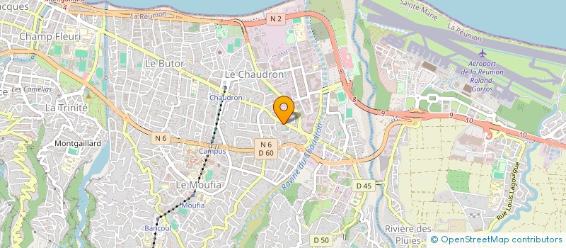 localisation de l'entreprise SOCIETE DE GESTION ETUDES INGENIERIE à SAINT-DENIS