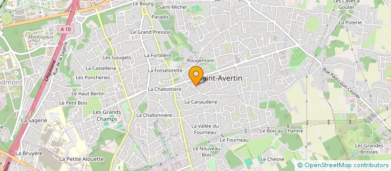 localisation de l'entreprise SOCIETE DE GESTION FINANCIERE DECOCK  SAINT-AVERTIN