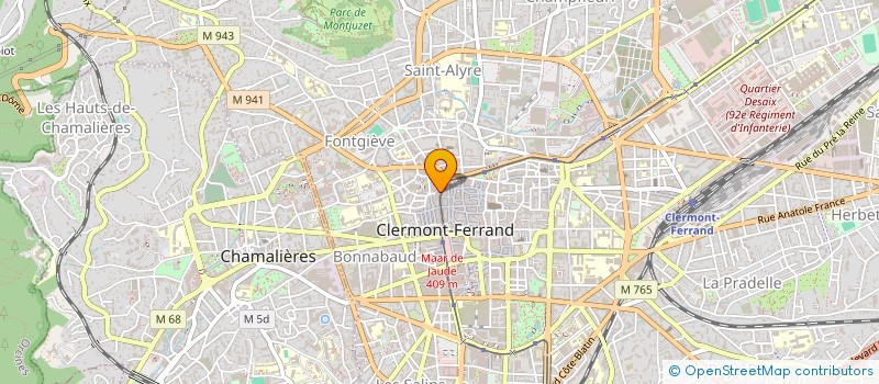 localisation de l'entreprise SOCIETE DE GESTION FLAMANT - SGF  AUBIERE