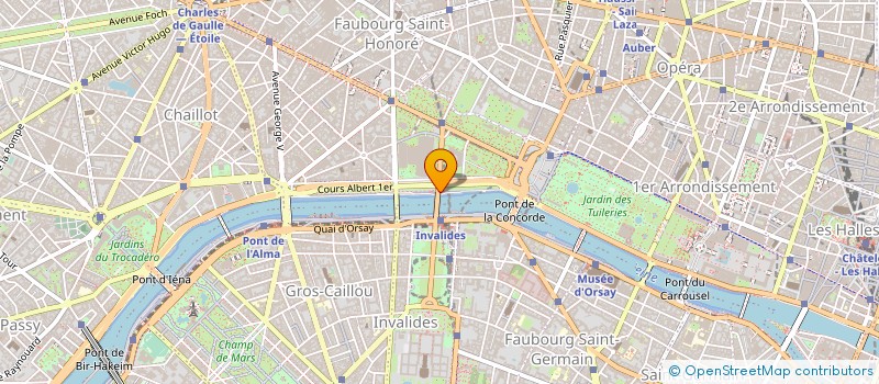 localisation de l'entreprise SOCIETE DE GESTION FLUVIALE  PARIS