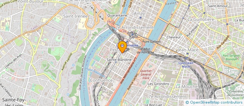 localisation de l'entreprise SOCIETE DE GESTION HOTELIERE à LYON