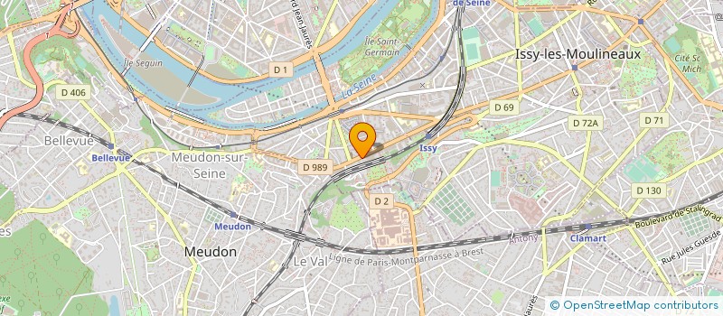 localisation de l'entreprise SOCIETE DE GESTION IMPRIMERIE EXPRESS à ISSY-LES-MOULINEAUX