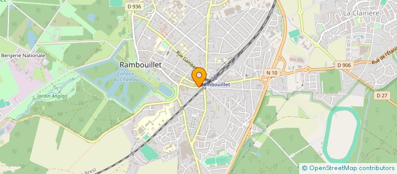 localisation de l'entreprise SOCIETE DE GESTION INFORMATIQUE METAIRIE à RAMBOUILLET