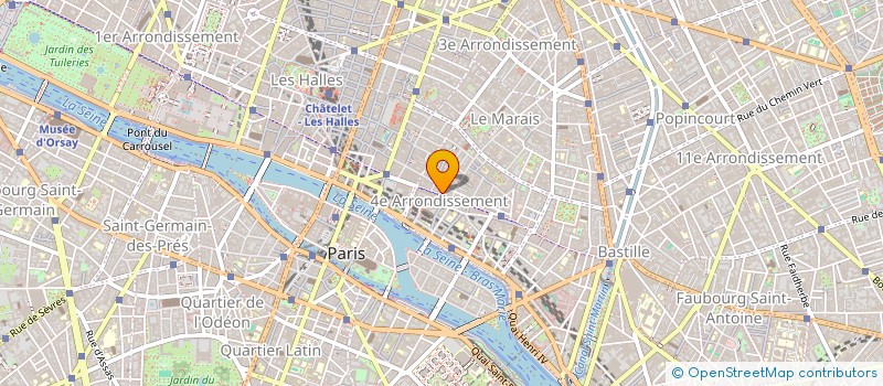 localisation de l'entreprise SOCIETE DE GESTION L'ORCHID  PARIS