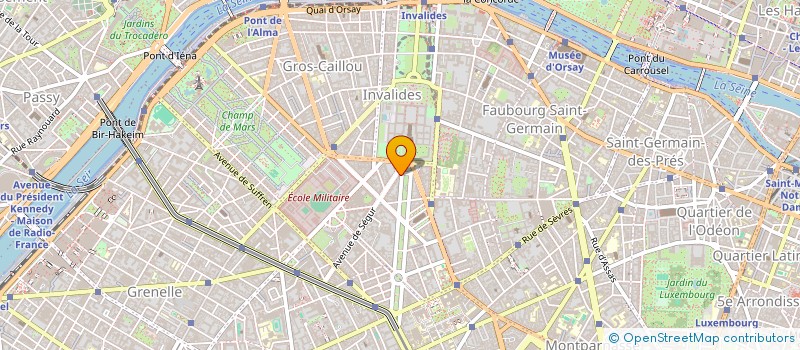 localisation de l'entreprise SOCIETE DE GESTION LE VAUBAN  PARIS