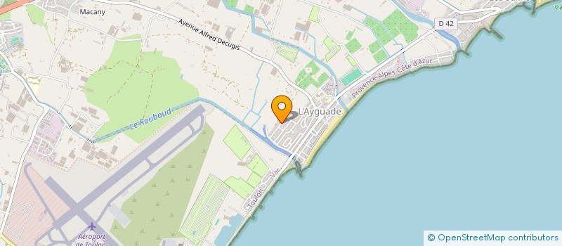 localisation de l'entreprise SOCIETE DE GESTION LES SIRENES à HYERES