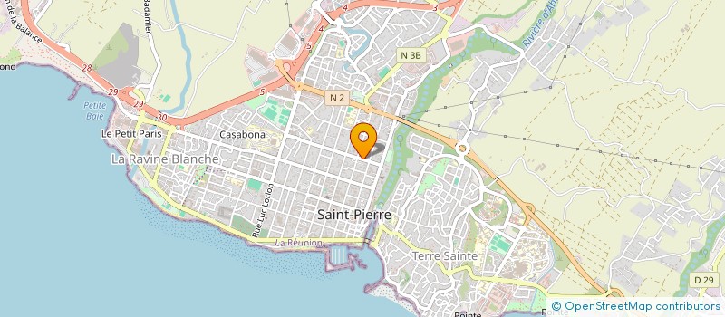 localisation de l'entreprise SOCIETE DE GESTION PATRIMONIALE DE L'OCEAN INDIEN à SAINT-PIERRE