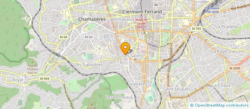 localisation de l'entreprise SOCIETE DE GESTION VIDEO à CLERMONT-FERRAND