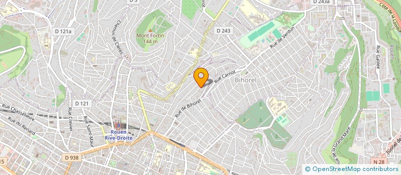 localisation de l'entreprise SOCIETE DE GROUPE D'ASSURANCE MUTUELLE MAE à ROUEN