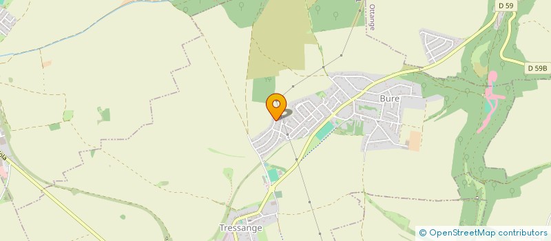 localisation de l'entreprise SOCIETE DE GYMNASTIQUE LE REVEIL D'OTTANGE  TRESSANGE