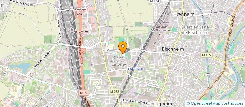 localisation de l'entreprise SOCIETE DE GYMNASTIQUE LIBERTE  BISCHHEIM