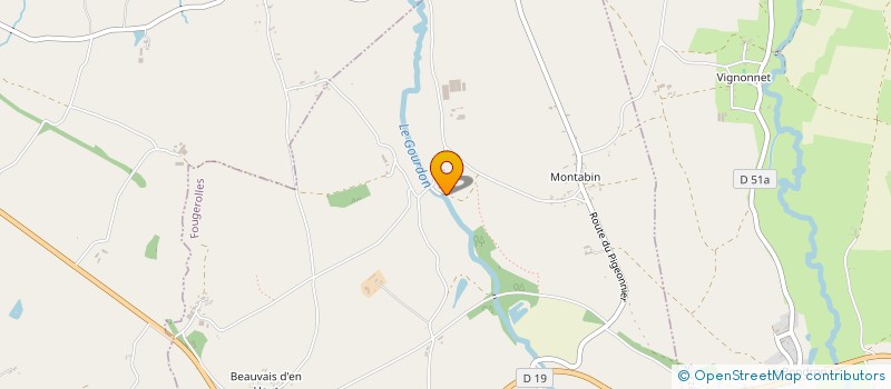 localisation de l'entreprise SOCIETE DE L'ABBAYE DE VARENNES à FOUGEROLLES