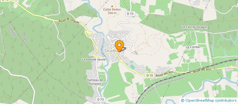 localisation de l'entreprise SOCIETE DE L'AVENIR à LES ARCS