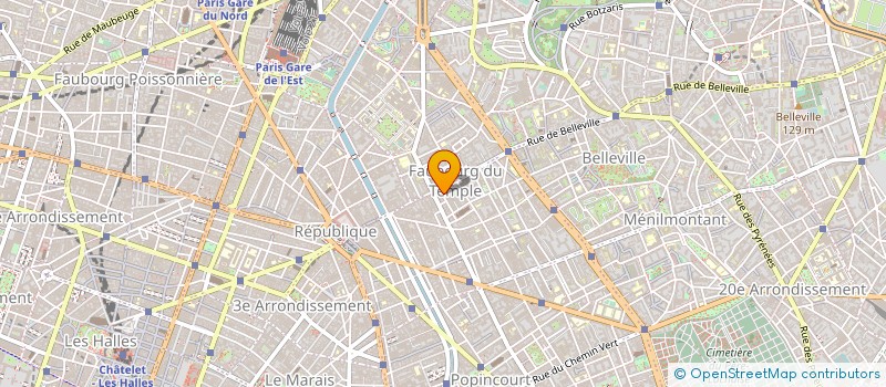 localisation de l'entreprise SOCIETE DE L AVENIR à PARIS
