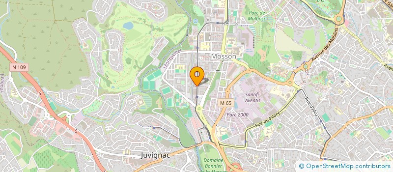 localisation de l'entreprise SOCIETE DE L'AVENIR à MONTPELLIER