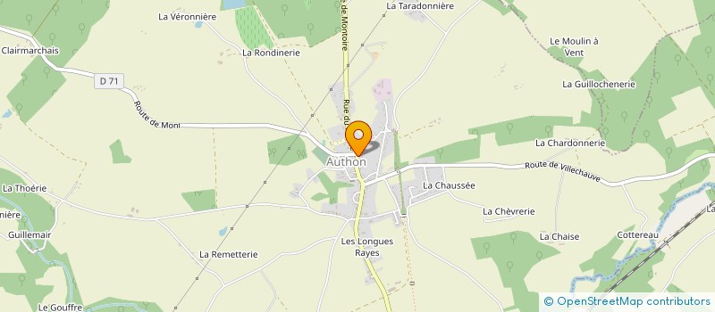 localisation de l'entreprise SOCIETE DE L EPINE  AUTHON