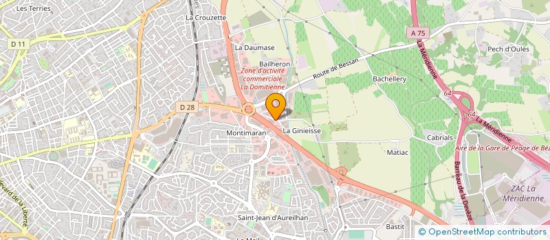 localisation de l'entreprise SOCIETE DE L'ETANG DE BERRE à BEZIERS
