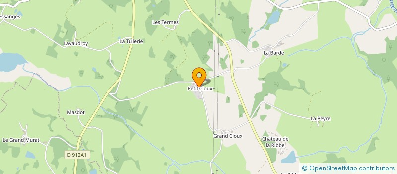localisation de l'entreprise SOCIETE DE L'ETANG DE LA TOUEILLE  SAINT-PRIEST-LA-PLAINE