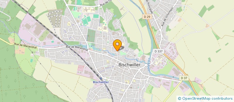 localisation de l'entreprise SOCIETE DE L HOPITAL CIVIL à BISCHWILLER