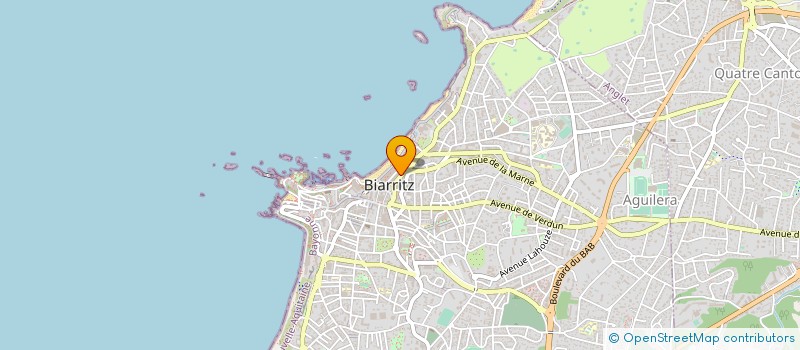 localisation de l'entreprise SOCIETE DE L'HOTEL WINDSOR à BIARRITZ