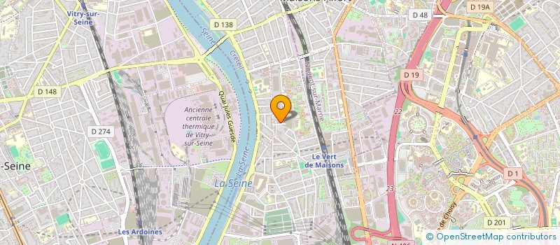 localisation de l'entreprise SOCIETE DE L'OLIVIER à ALFORTVILLE