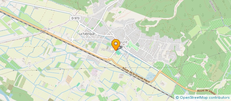 localisation de l'entreprise SOCIETE DE LA BOULE DE CRISTAL  VILLELAURE