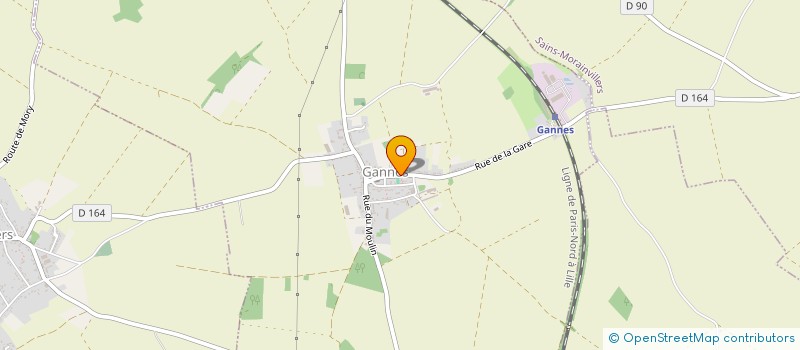 localisation de l'entreprise SOCIETE DE LA CLE DE VIE  GANNES