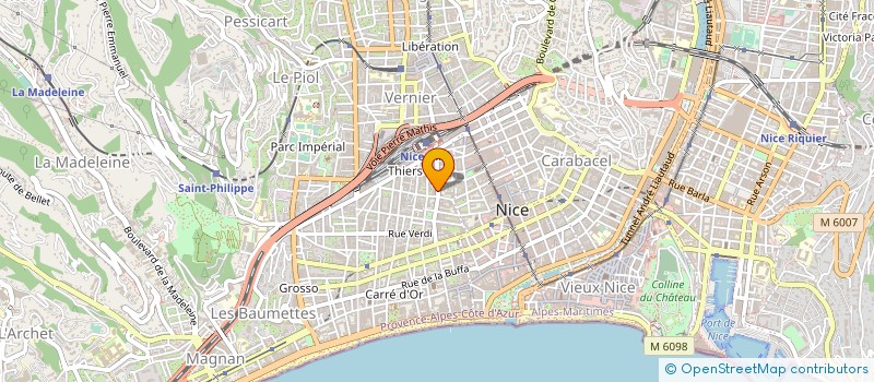 localisation de l'entreprise SOCIETE DE LA CLINIQUE SAINT-ANTOINE à NICE