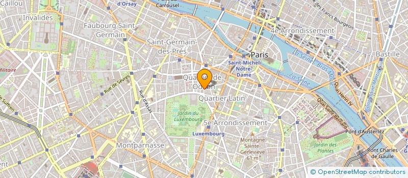 localisation de l'entreprise SOCIETE DE LA COMMUNE DE LA BUTTE AUX CAILLES LE DILETTANTE à PARIS