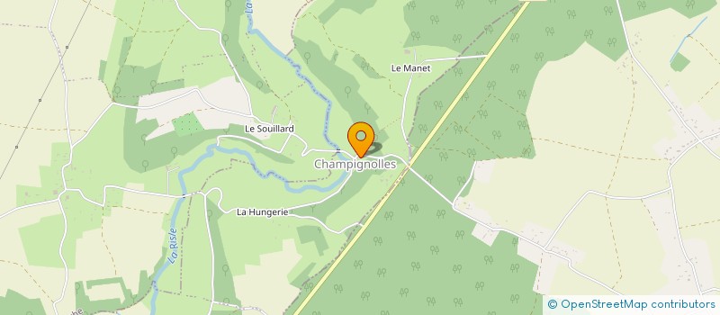 localisation de l'entreprise SOCIETE DE LA CROIX ST GILLES  LA VIEILLE-LYRE