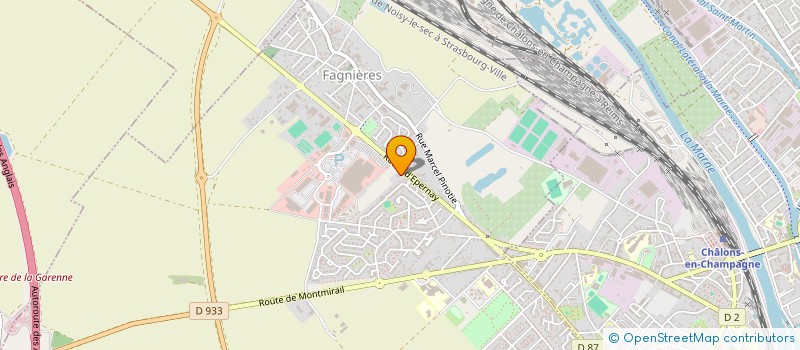 localisation de l'entreprise SOCIETE DE LA GODINIERE  FAGNIERES