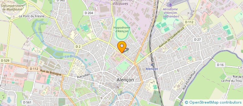 localisation de l'entreprise SOCIETE DE LA JARDINERIE D'ALENCON à ALENCON