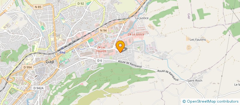 localisation de l'entreprise SOCIETE DE LA MAISON EMMANUEL  GAP